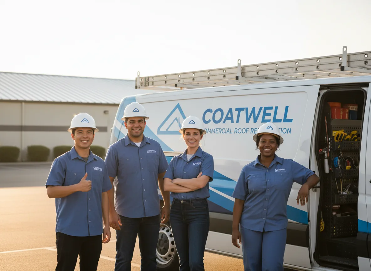 Commercial roof coating company in Metamora, MI